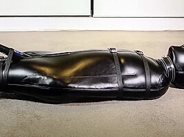 Girl Trapped In Sleepsack