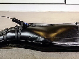 Girl Trapped In Sleepsack