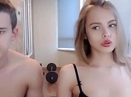 Girl filming her slutty friend getting fucked in the ass!