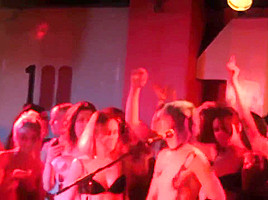 Girls At Soko Concert Show Their Tits On Stage