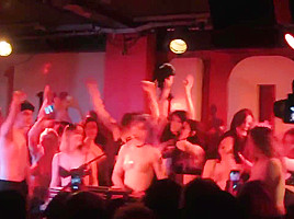 Girls At Soko Concert Show Their Tits On Stage