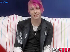 Girly Twink Jay Donohue Jerks Off After Getting Interviewed Amateur Ga
