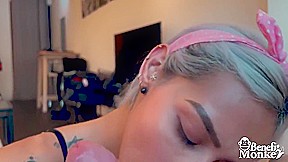 Gives An Explosive Blowjob - Veronica Leal