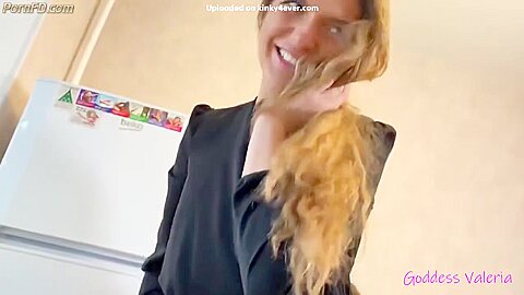 Goddess Valeria Visiting Grandma Full