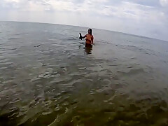 Golden Shower Blowjob And Pov Outdoor On The Beach