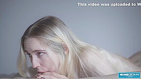 Gorgeous Blondes Pussy Drips From Sex