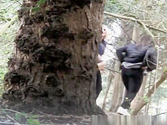Group of teens 18+ caught pissing in the nature