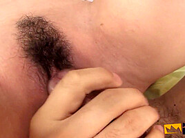 Guy Sticks His Dick In A Japanese Girl Until She Squirts As A Fountain