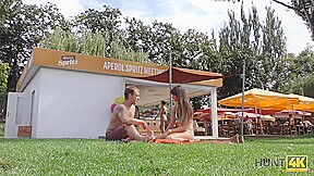 HUNT4K Naughty man picked up teen 18+ for spontaneous anal sex in park