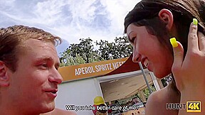 HUNT4K Naughty man picked up teen 18+ for spontaneous anal sex in park