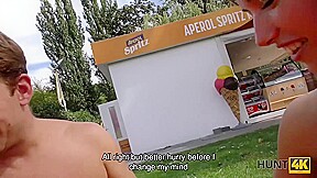 HUNT4K Naughty man picked up teen 18+ for spontaneous anal sex in park
