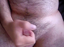 Hairy Solo Uncut Cum Orgasm Masturbation