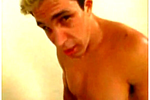 Heavy cumshot after pleasant anal with a tranny