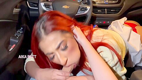 Her Friend Helps Her With The Car And In Return They Break Her Vagina With A Big Cock