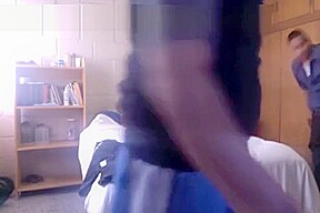 Hetero guy cuts class to fuck gay bottom