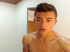 Hispanic twink jerks