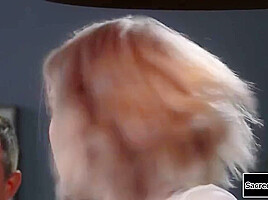 Holly Wood And Ella Hollywood In Blonde Maintenance Tgirl Barebacked By A Guy