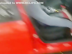 Horny Amatuer Twinks Fucking In The Car