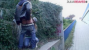 Horny Bitch Gets A Quick Rough Fuck Under The Bridge