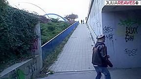 Horny Bitch Gets A Quick Rough Fuck Under The Bridge