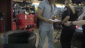 Horny Female Cops Force Guy Into Hard Threesome Sex After Sucking His Dick