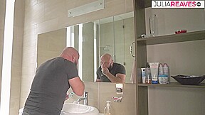 Horny Girl Sucks Lovers Cock Then Gets Fucked To A Cumshot In The Bathroom - CumDateMe
