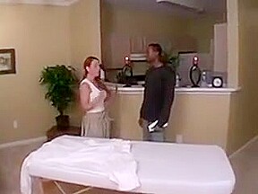 Horny Handjobs, Interracial sex video