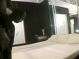 Horny Interracial, Lingerie sex clip