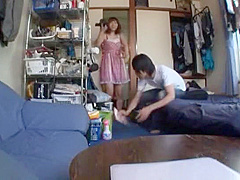 Horny Japanese chick Yuma Asami in Amazing Masturbation, Handjobs JAV scene