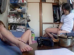 Horny Japanese chick Yuma Asami in Amazing Masturbation, Handjobs JAV scene