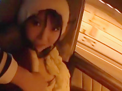 Horny Japanese whore Kurara Horie in Crazy POV, Outdoor JAV clip