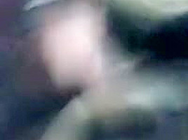 Horny blonde sucks off hubby