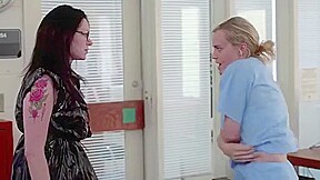 Horny homemade Lesbian, Blonde adult clip