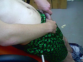 Horny teen 18+ Jerking At Work - Dustin Beeber