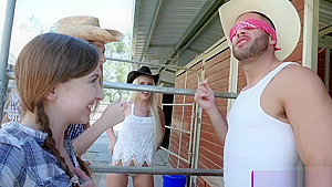 Hot Babes Took Turn Mounting On The Studs Man Meat
