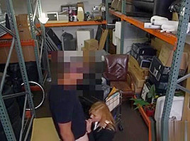 Hot Blonde Milf Pawns Her Muff And Fucked By Pawn Keeper