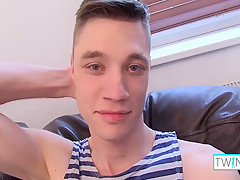 Hot Brunette Boy Pheonix Z Masturbates And Fingers