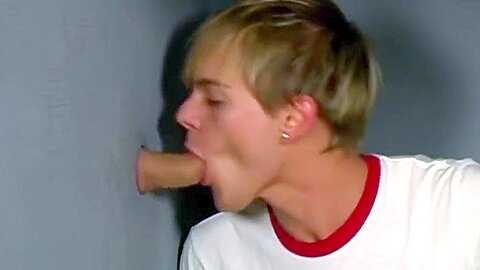 Hot Young Twink Glory Hole Fun
