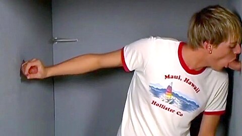 Hot Young Twink Glory Hole Fun
