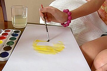 Hot anal sex with an artist scene 1