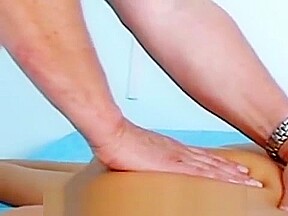 Hot brunette gyno exam