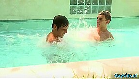 Hot gay oral sex and cumshot