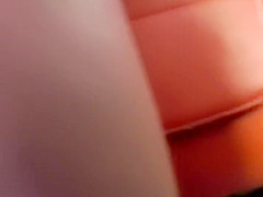 Hot teenage upskirt checked out in a bus