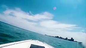 Hot teens 18+ On A Open Sea Boat Party