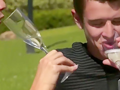 Hot twinks anal sex with cumshot