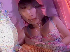 Hottest Japanese chick Azumi Harusaki in Amazing Close-up, POV JAV video