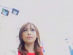 Hottest Japanese girl Miina Yoshihara in Crazy Cumshots, Fishnet JAV scene