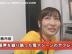Hottest Japanese slut in Fabulous Handjobs, Dildos/Toys JAV clip