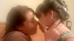 Hottest Lesbian, Brunette sex video
