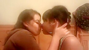 Hottest Lesbian, Brunette sex video